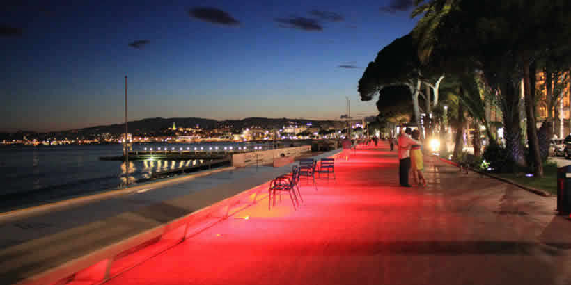 Vita notturna a Cannes